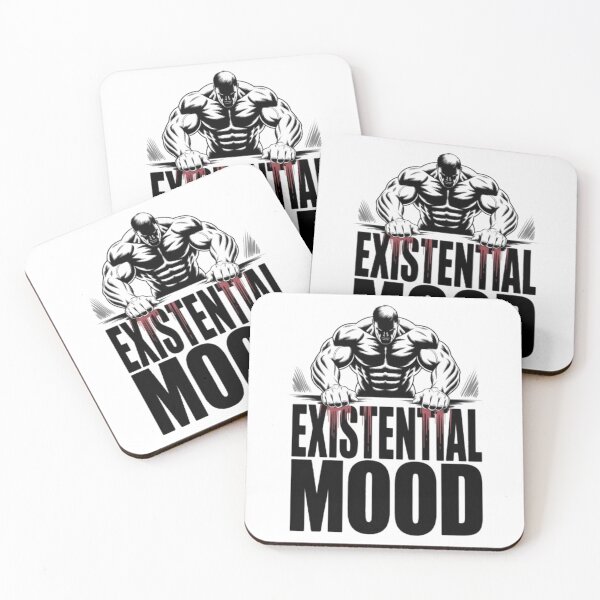Item preview, Existential Mood – Dark Strength and Inner Struggle Graphic designed and sold by NewUSShop.