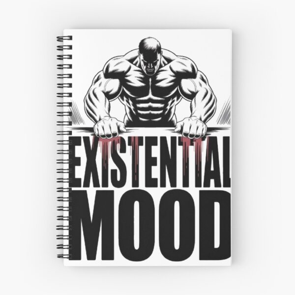 Item preview, Existential Mood – Dark Strength and Inner Struggle Graphic designed and sold by NewUSShop.