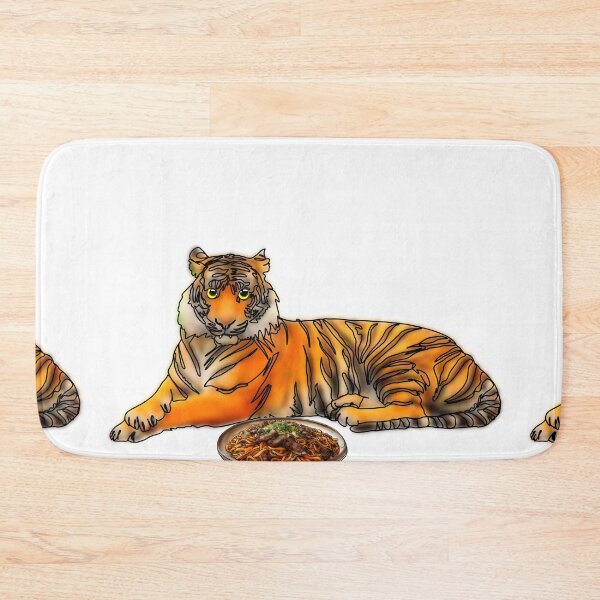 Item preview, Maple the Tiger With noodles mukbang– Animalzandfood  designed and sold by Ashley’sAnimalz.