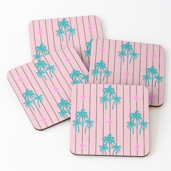 Item preview, Palm Trees and Diamonds, Retro Royal Palm Springs© designed and sold by Sole-e-Vento-Studio.