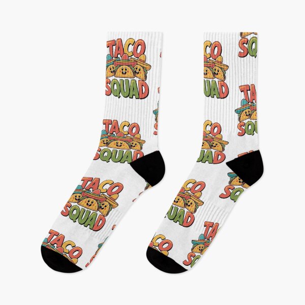 Item preview, Taco Squad Funny Mexican Food Lover Quote designed and sold by Nzgiftsandmore.