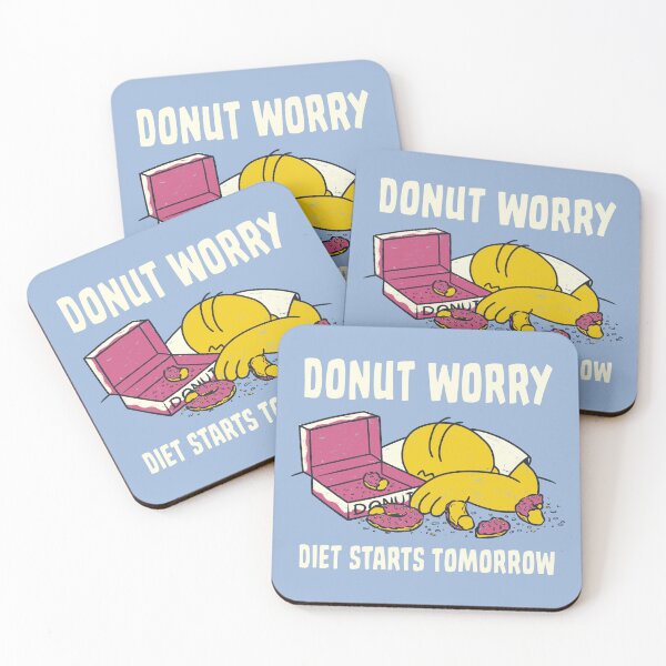 Item preview, Donut Worry Diet Starts Tomorrow by Tobe Fonseca designed and sold by Tobe Fonseca®.