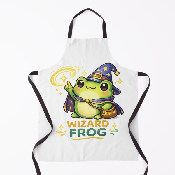 Item preview, Wizard Frog Cute Kawaii Magic designed and sold by jgvisualarts.