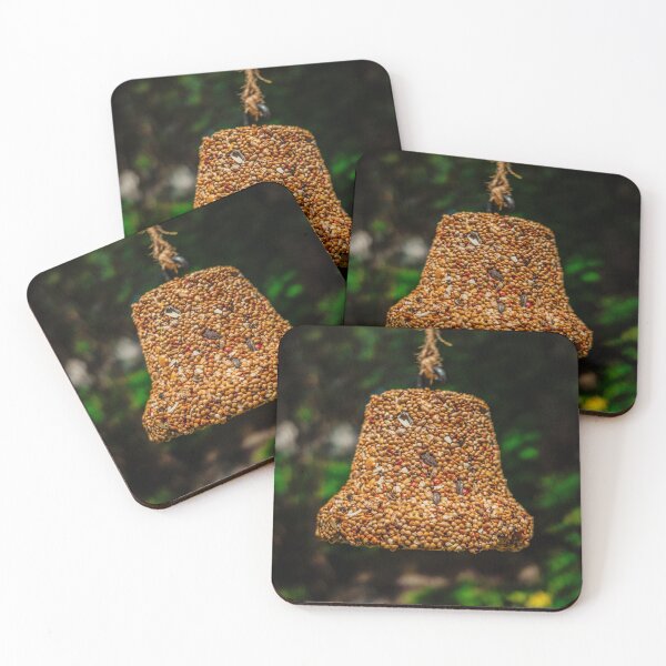 Item preview, Bell shaped bird feeder made of seeds designed and sold by ADAG-ART.