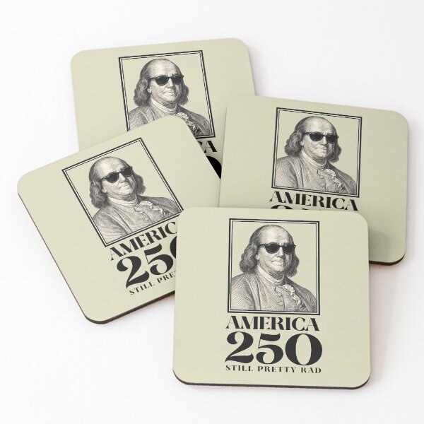 Item preview, America 250: Still Pretty Rad -- Benjamin Franklin with Sunglasses designed and sold by The Sporty Nerd.