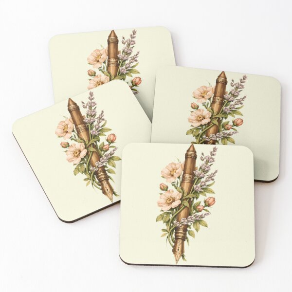 Item preview, Vintage Pen and Flowers designed and sold by The boys.