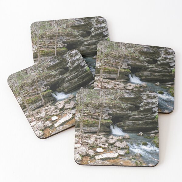 Item preview, Blanchard Springs Waterfall in the Ozark Mountains Arkansas designed and sold by Blossom-Breeze.