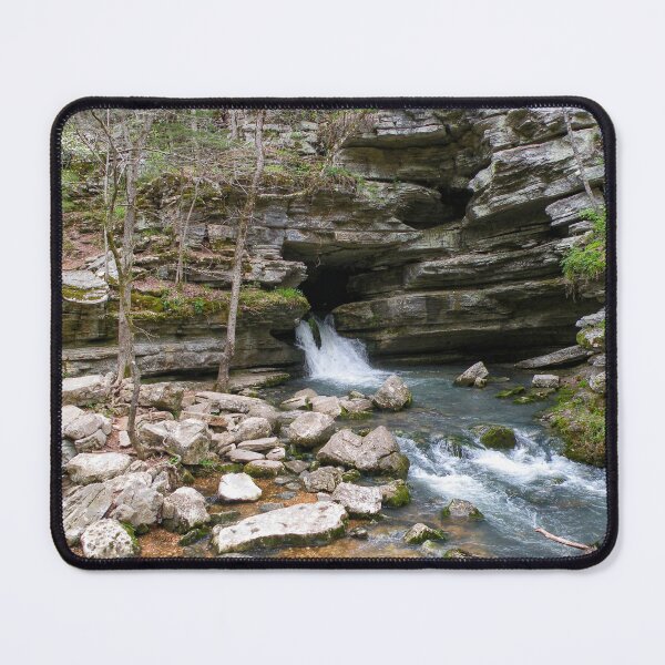 Item preview, Blanchard Springs Waterfall in the Ozark Mountains Arkansas designed and sold by Blossom-Breeze.