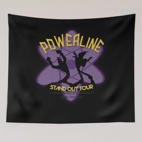 Item preview, Powerline Concert Logo A Goofy Movie Powerline Stand Our Tour  designed and sold by wolkea.