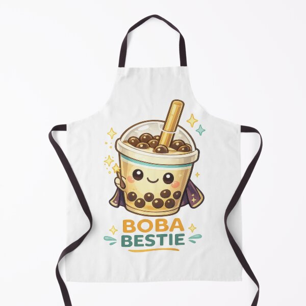 Item preview, Boba Bestie Kawaii Bubble Tea Sticker (Cute Milk Tea Mascot) designed and sold by jgvisualarts.