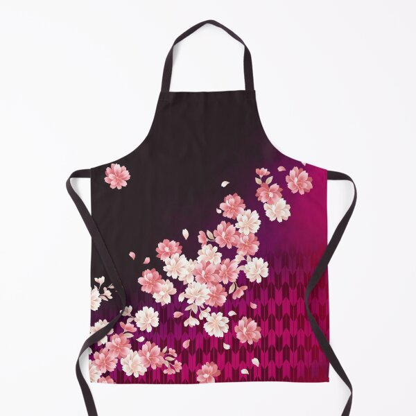 Item preview, Japanese Pink Night Sakura Floral Pattern designed and sold by Sanagiatelier.