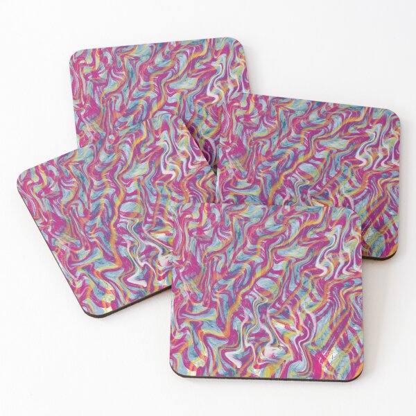 Item preview, Vibrant Retro Waves Abstract designed and sold by DCZA.