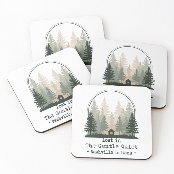 Item preview, Nashville Indiana | Lost in the Gentle Quiet designed and sold by JessArty ⭐⭐⭐⭐⭐.