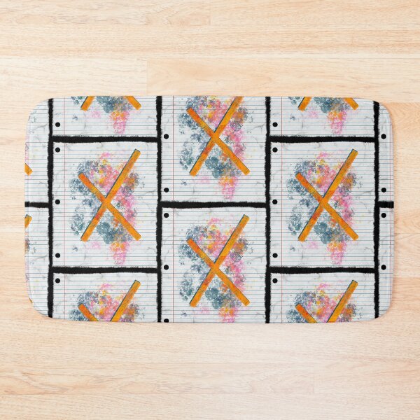 Item preview, Abstract Letter X Splatter - Bold Notebook Initial Art designed and sold by TheArtOfTreble.