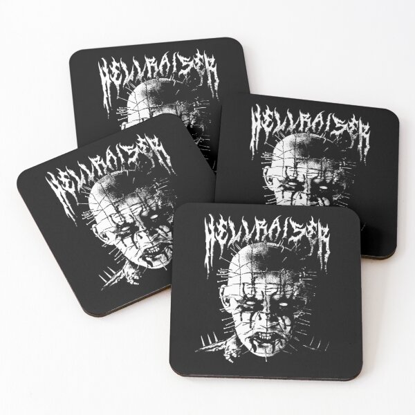 Artikelvorschau, Black Metal Pinheadd Der Exorzist Hellraiser entworfen und verkauft von Ballers  Religion.