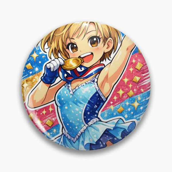 Item preview, Alysa Liu Gold Medal Champion - Anime Figure Skater designed and sold by DreamsMRC.