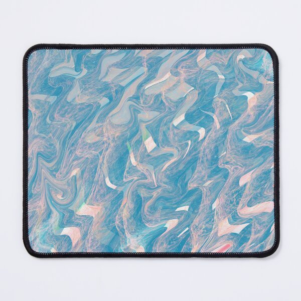 Item preview, Dreamy Cerulean Ocean Waves Abstract designed and sold by DCZA.