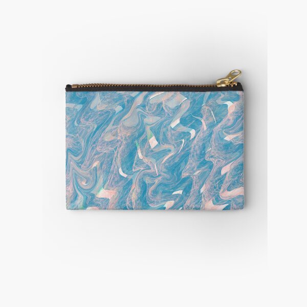 Item preview, Dreamy Cerulean Ocean Waves Abstract designed and sold by DCZA.