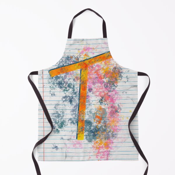 Item preview, Abstract Letter T Splatter - Bold Notebook Initial Art designed and sold by TheArtOfTreble.