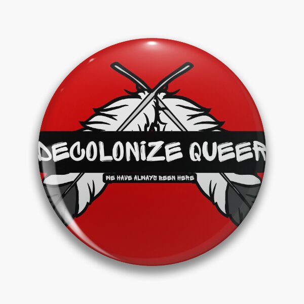 Item preview, Decolonize Queer Red Background designed and sold by DecolonizeQueer.