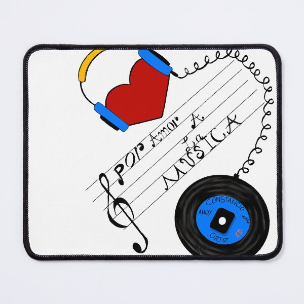Item preview, “Por Amor a la Música” Sticker designed and sold by mortiz-art-official.