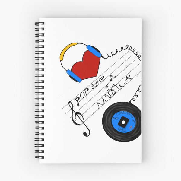 Item preview, “Por Amor a la Música” Sticker designed and sold by mortiz-art-official.