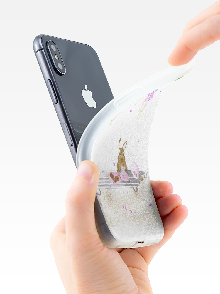 Thumbnail 4 of 5, iPhone Case, Easter - Rabbit and Tea  designed and sold by TheColorBliss.