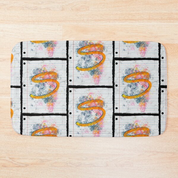 Item preview, Abstract Letter S Splatter - Dynamic Notebook Initial Art designed and sold by TheArtOfTreble.