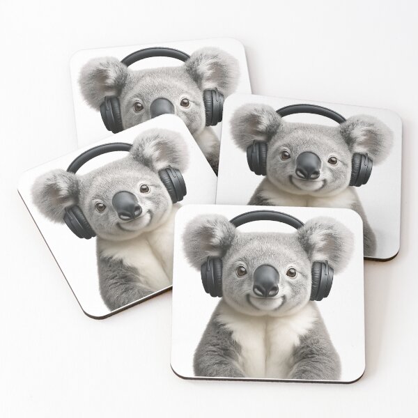 Item preview, Tucker the Koala Jammin 1A (SonciWave Vibes) designed and sold by SonicWave Vibes.
