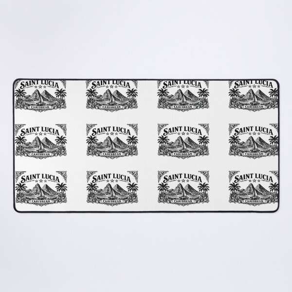 Item preview, Saint Lucia Caribbean Vintage Lovers designed and sold by scicilysimonee.