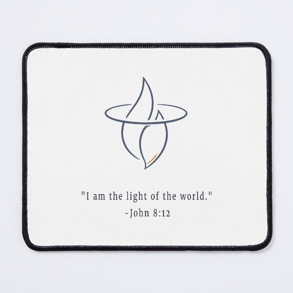 Item preview, Jesus Light of the World Minimalist Line Art designed and sold by FunFitLife Studio.