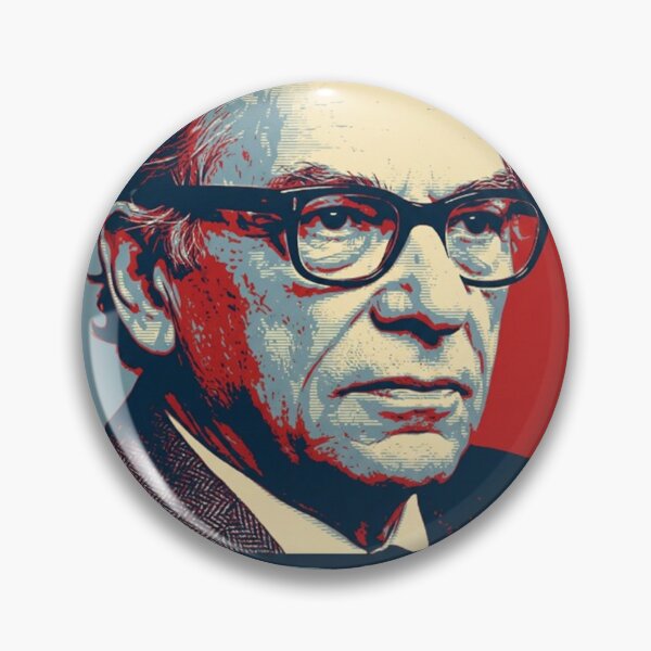Item preview, Isaiah Berlin Hope Style Retro Poster Art  designed and sold by Anya Byron.