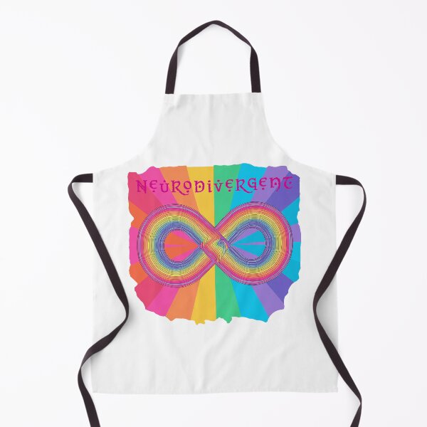 Item preview, Neurodivergent symbol in bright colors designed and sold by serenafincel.