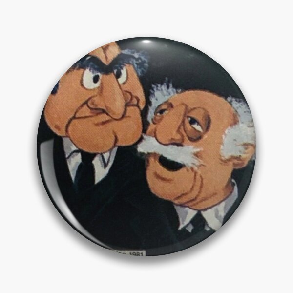 Item preview, old muppet men designed and sold by muppetbecca.