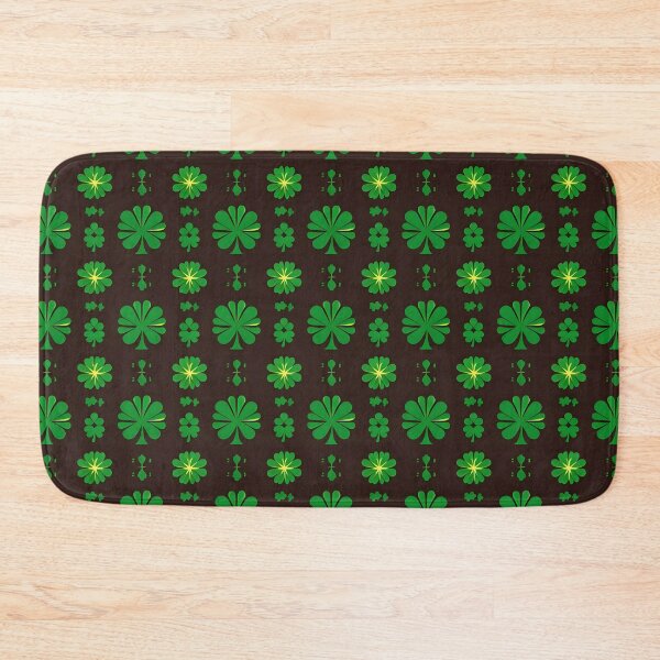 Item preview, St. Patrick's Day Clover Pattern iPhone Case designed and sold by FestivityFinds.