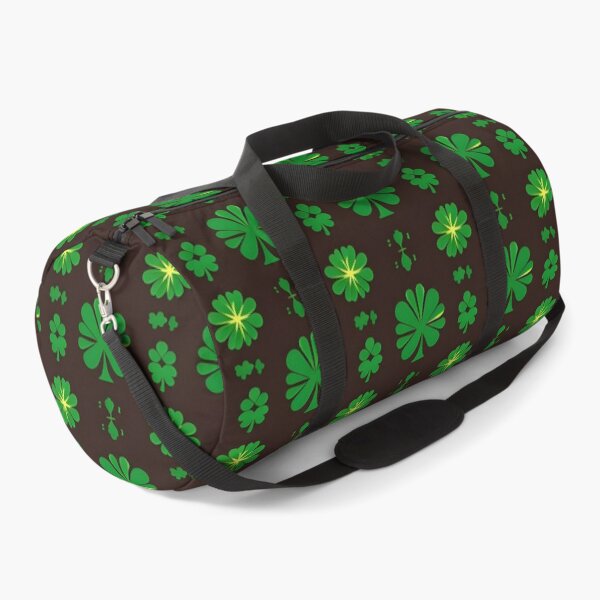 Item preview, St. Patrick's Day Clover Pattern iPhone Case designed and sold by FestivityFinds.