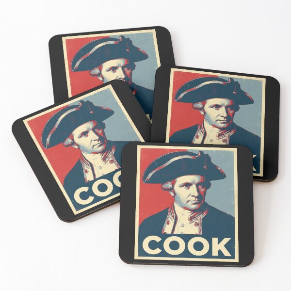 Item preview, James Cook Hope Style Retro Poster Art  designed and sold by Anya Byron.