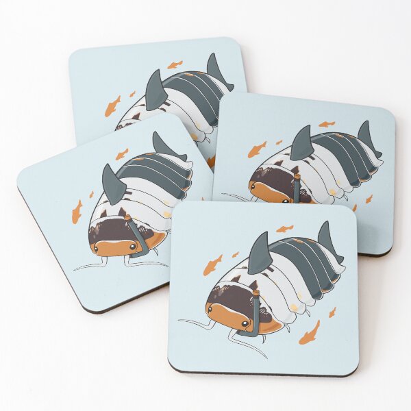 Item preview, White Shark Isopod designed and sold by rornelson.
