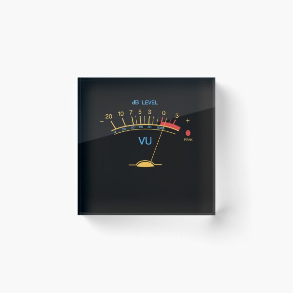 Item preview, VU Meter Volume Knob Music Guitar Gear  designed and sold by Nilesh  Kantharia.