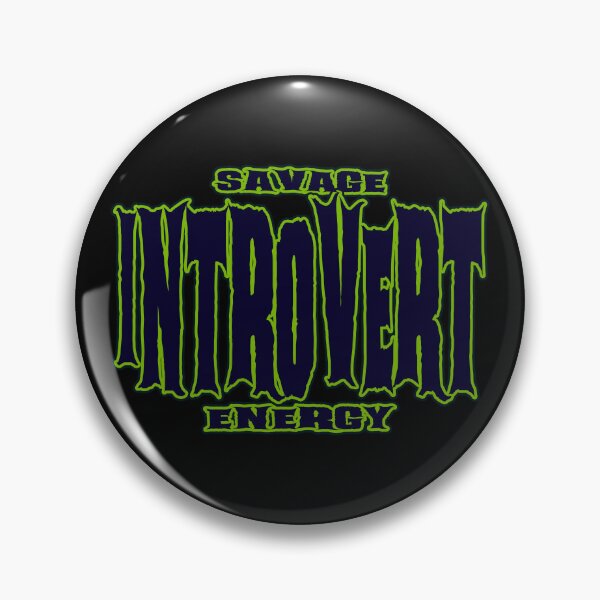 Item preview, Savage Introvert Energy – Bold Typographic Anti Social Shirt designed and sold by AreKreative.