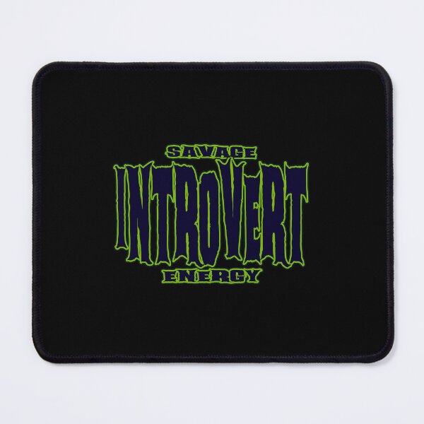 Item preview, Savage Introvert Energy – Bold Typographic Anti Social Shirt designed and sold by AreKreative.