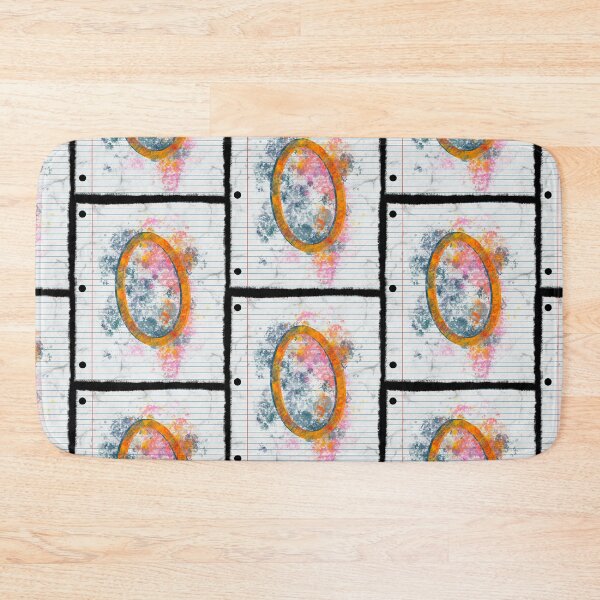 Item preview, Abstract Letter O Splatter - Vibrant Notebook Initial Art designed and sold by TheArtOfTreble.