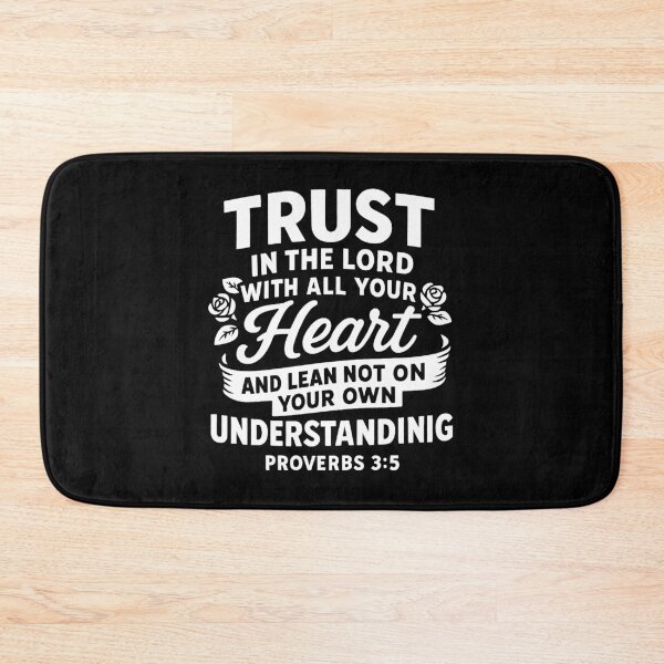 Item preview, Proverbs 3:5 Trust in the LORD with all your heart designed and sold by plushism.