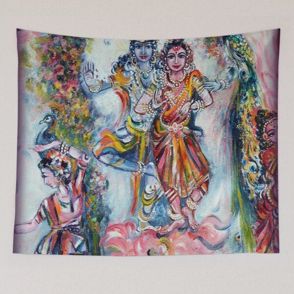 Item preview, Radhe Krishna Love dance  designed and sold by Harsh  Malik.