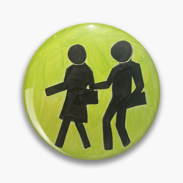 Item preview, Hand Drawn Pedestrian Sign designed and sold by Lena Draws.
