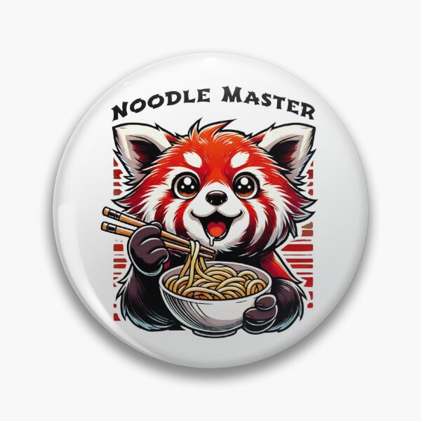 Item preview, Funny Panda, Noodle Master, Cute Red Panda, Chinese Inspired designed and sold by PlantzMatter.