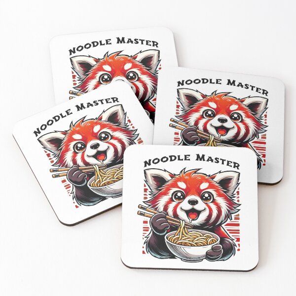 Item preview, Funny Panda, Noodle Master, Cute Red Panda, Chinese Inspired designed and sold by PlantzMatter.