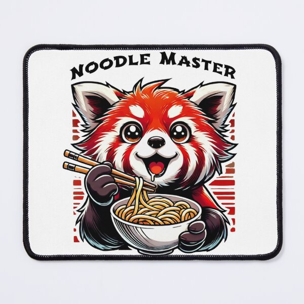 Item preview, Funny Panda, Noodle Master, Cute Red Panda, Chinese Inspired designed and sold by PlantzMatter.