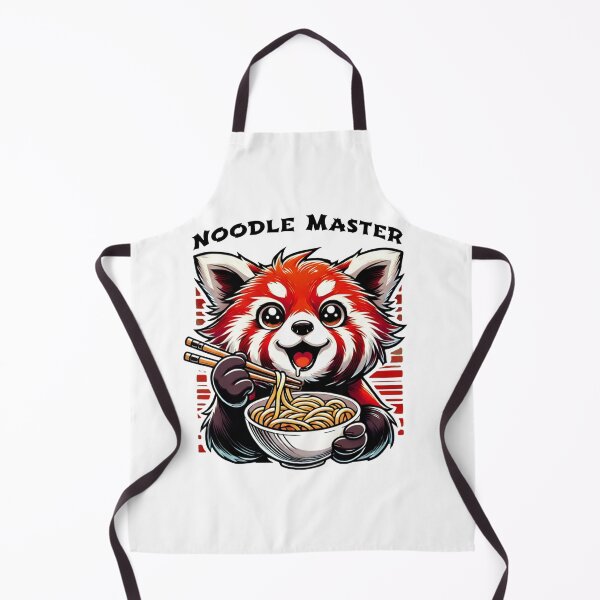 Item preview, Funny Panda, Noodle Master, Cute Red Panda, Chinese Inspired designed and sold by PlantzMatter.