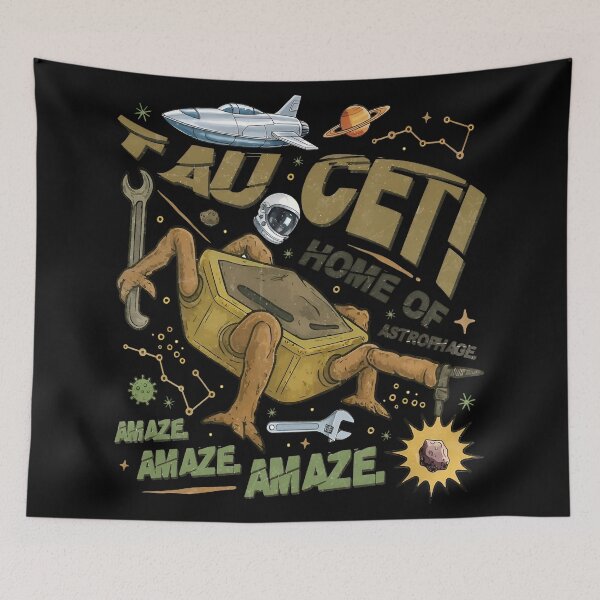 Item preview, Project Hail Mary Rocky, Retro Bookish T-Shirt, Andy Weir Fan designed and sold by MiteKangerin.